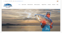 Desktop Screenshot of pescaebro.com